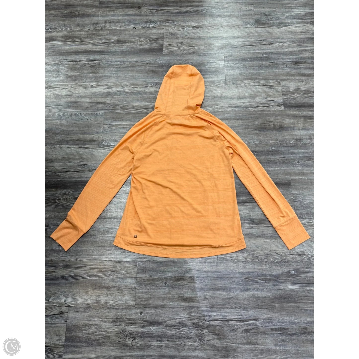 Athletic Jacket By Athleta In Orange, Size: L