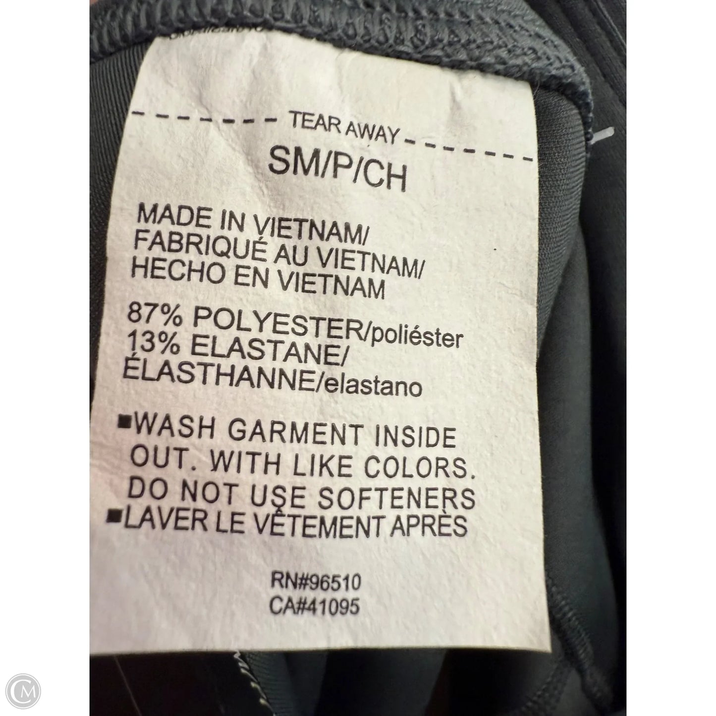 Athletic Leggings By Under Armour In Grey, Size: S