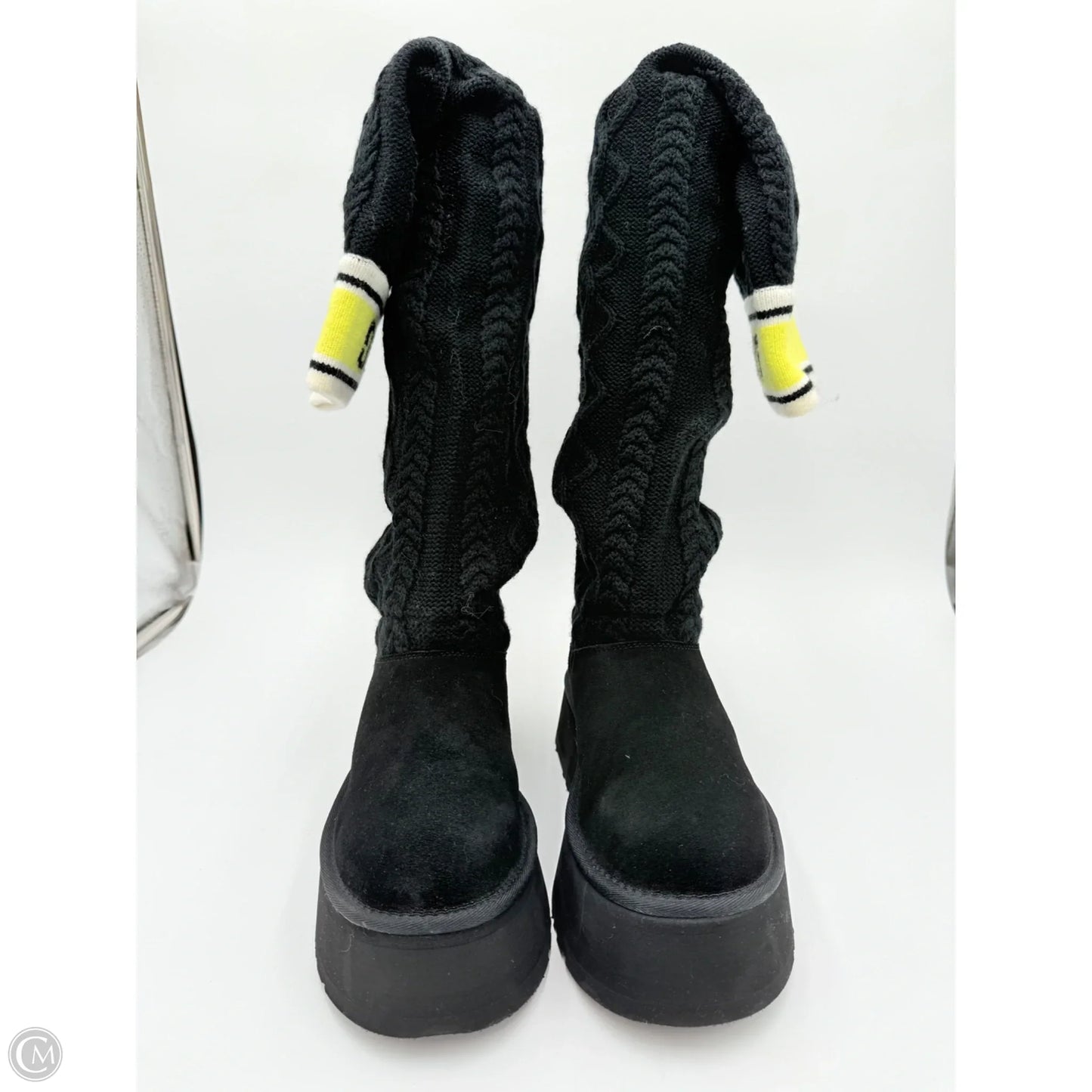 Boots Designer By Ugg In Black, Size: 8