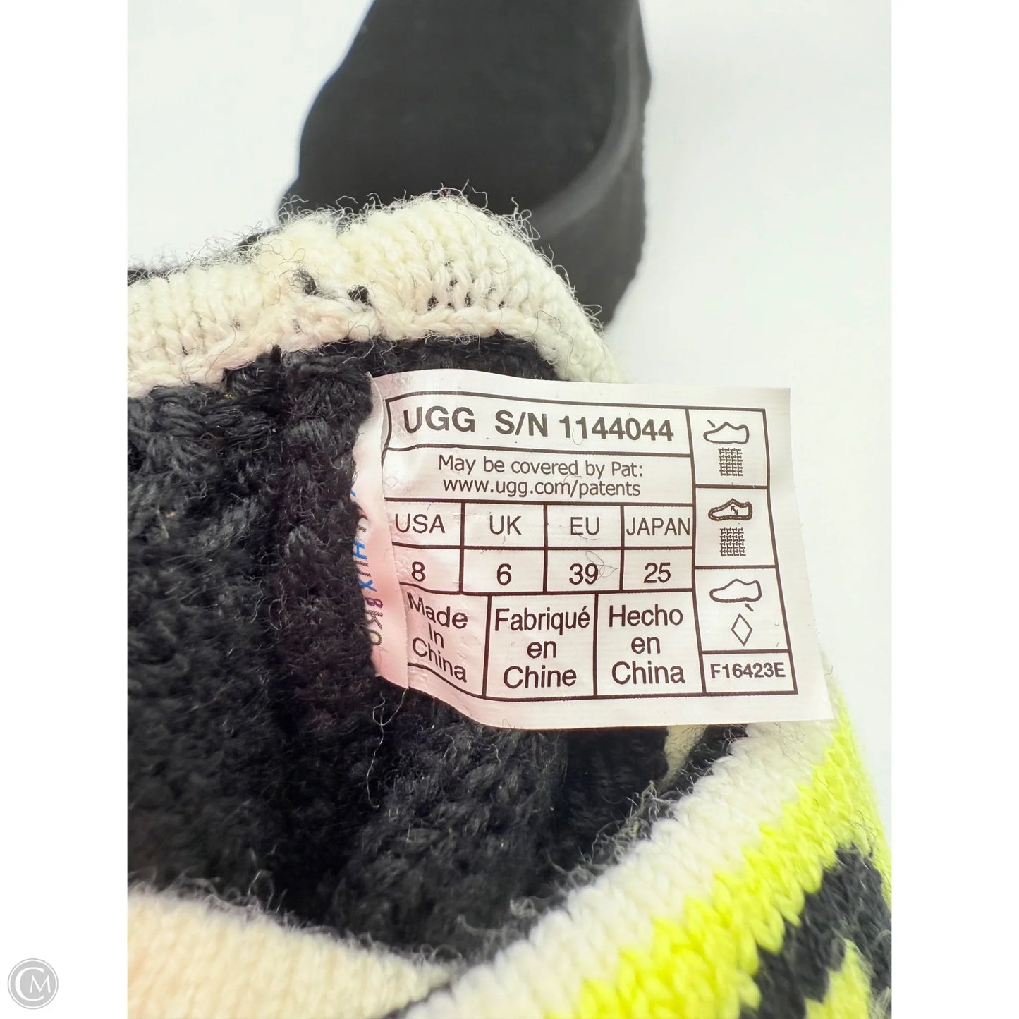 Boots Designer By Ugg In Black, Size: 8