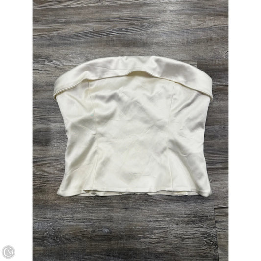 Top Sleeveless By Aritzia In Cream, Size: M