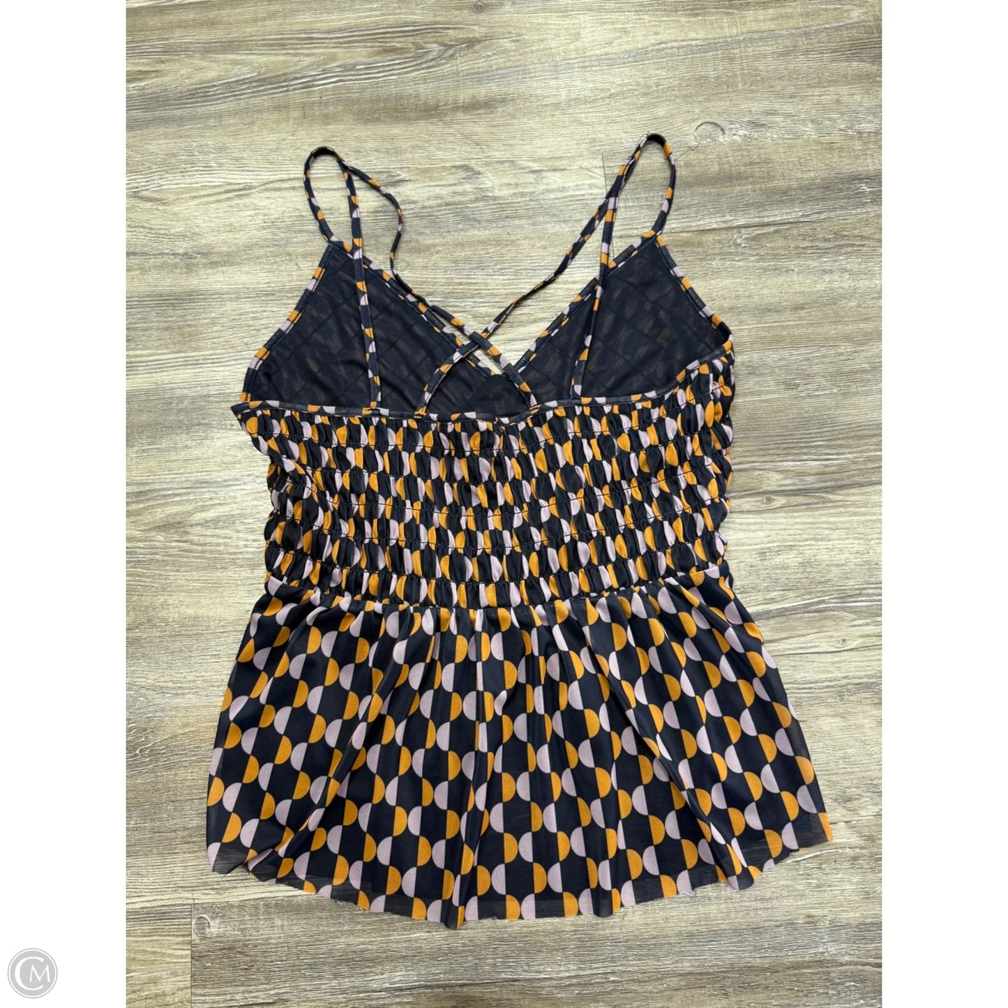 Top Sleeveless By Anthropologie In Blue & Purple, Size: S