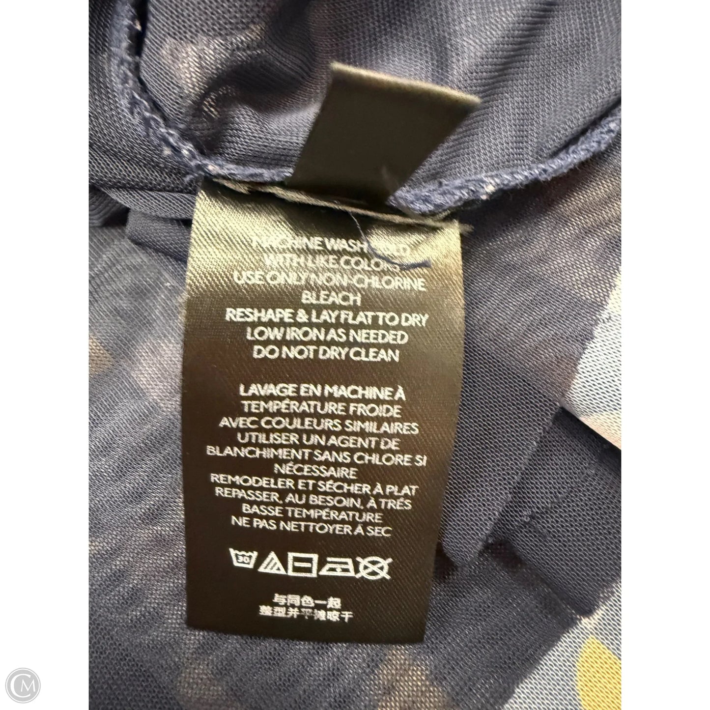 Top Sleeveless By Anthropologie In Blue & Purple, Size: S