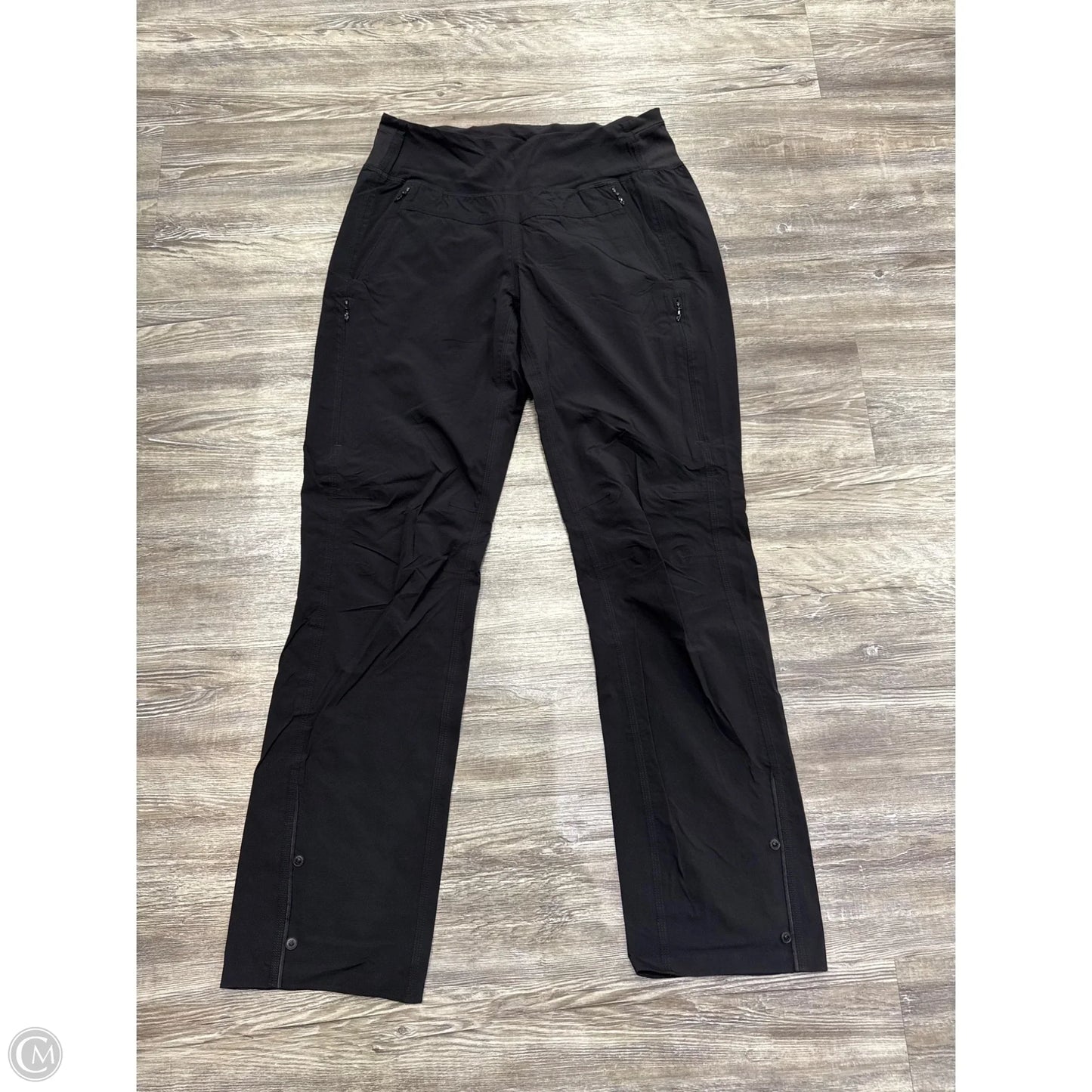 Athletic Pants By Lululemon In Black, Size: 8