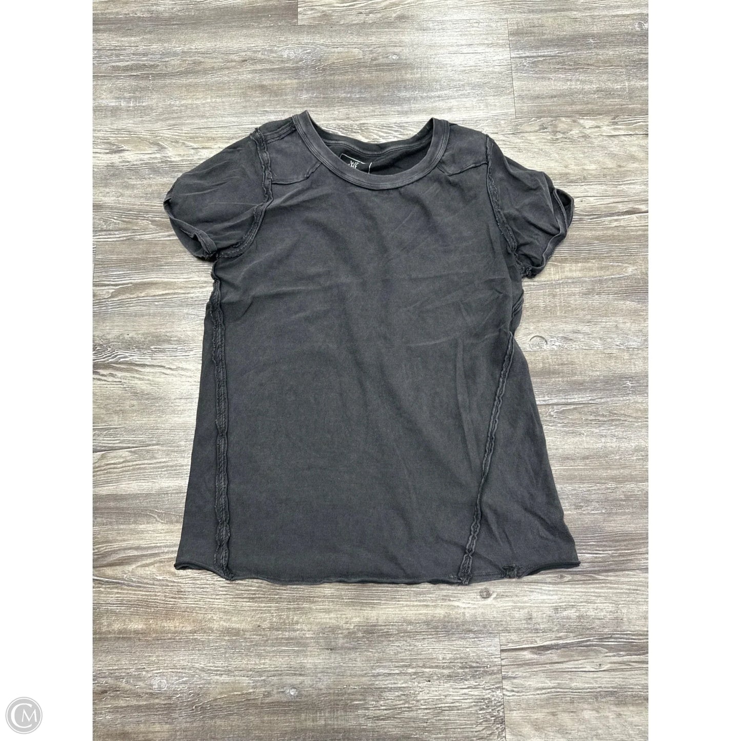 Top Short Sleeve By We The Free In Black, Size: Xl
