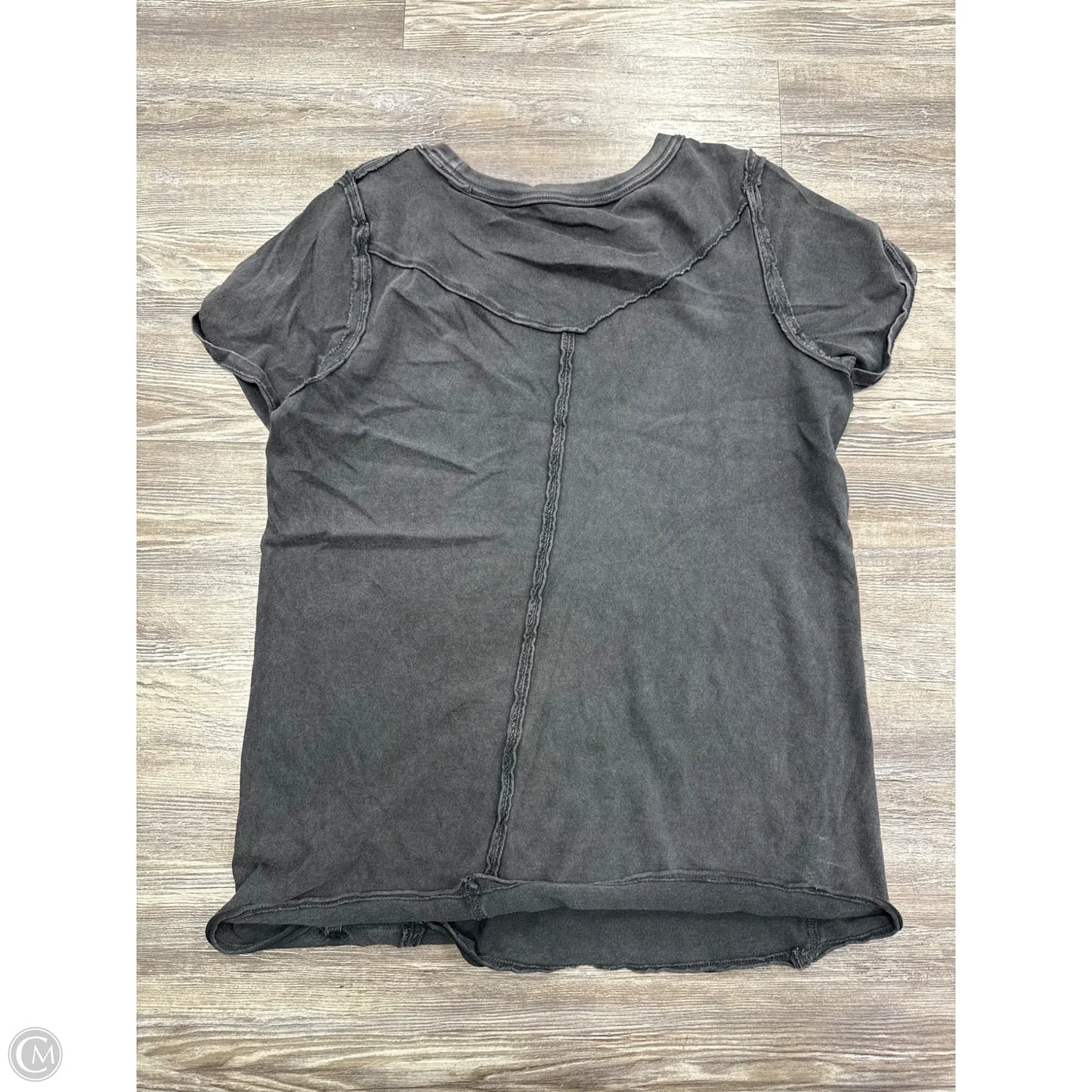 Top Short Sleeve By We The Free In Black, Size: Xl