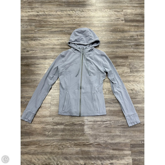 Athletic Jacket By Lululemon In Blue, Size: 10