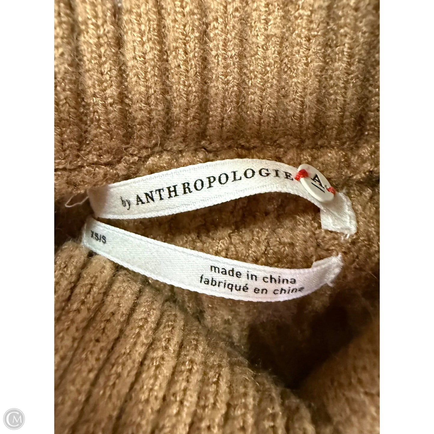 Sweater By Anthropologie In Brown, Size: Xs