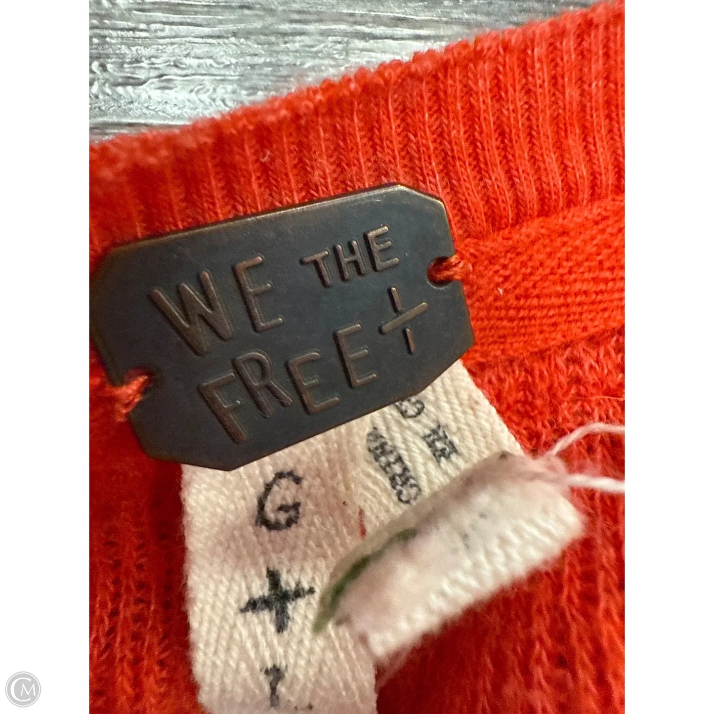 Top Long Sleeve By We The Free In Red, Size: L