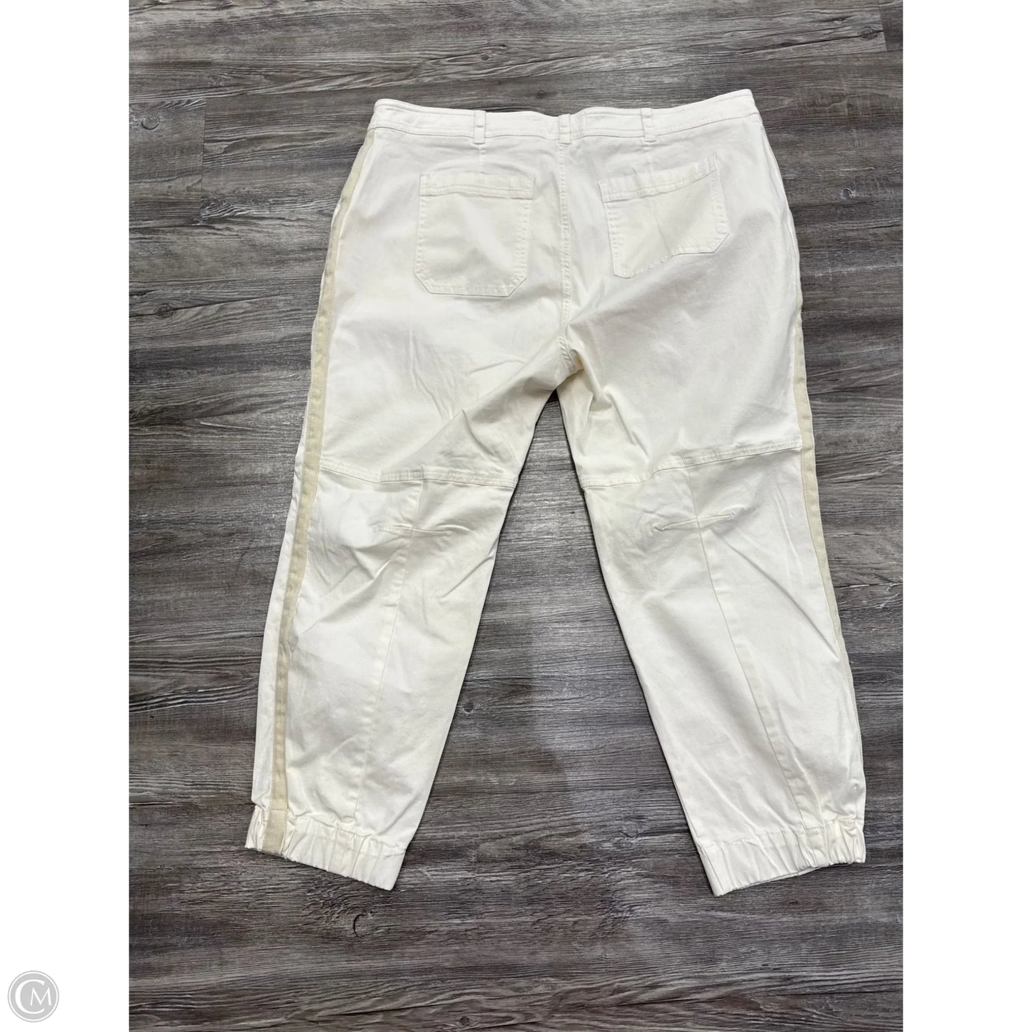 Pants Cargo & Utility By Anthropologie In White, Size: 16