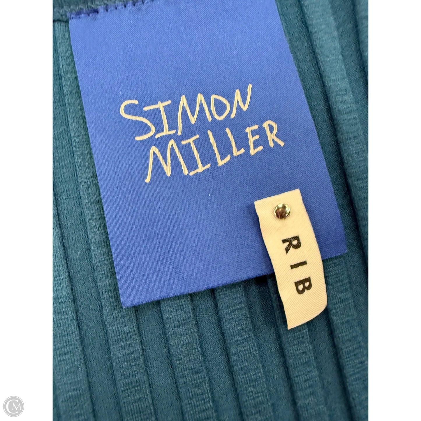 Dress Casual Midi By Simon Miller In Teal, Size: M