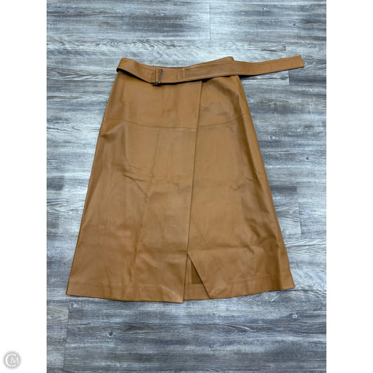 Skirt Midi By Joseph In Brown, Size: 6