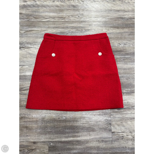 Skirt Mini & Short By Claudie Pierlot In Red, Size: M