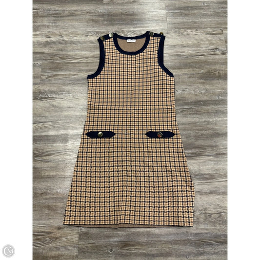 Dress Casual Short By Claudie Pierlot In Plaid Pattern, Size: L