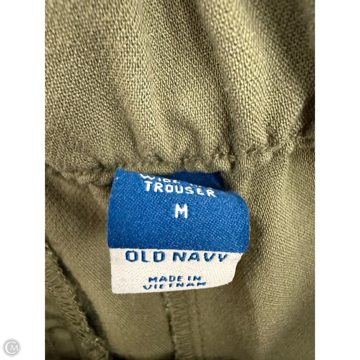 Pants Wide Leg By Old Navy In Green, Size: M