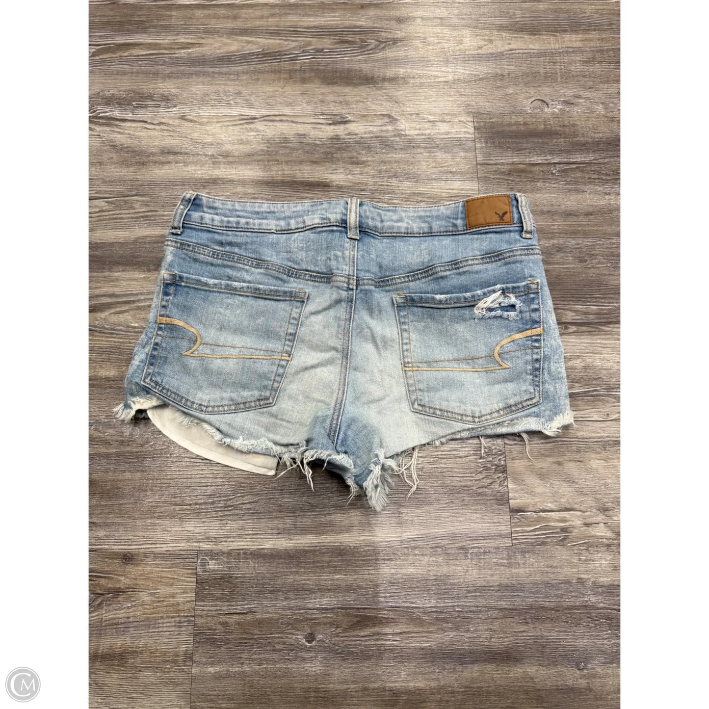 Shorts By American Eagle In Blue Denim, Size: 12