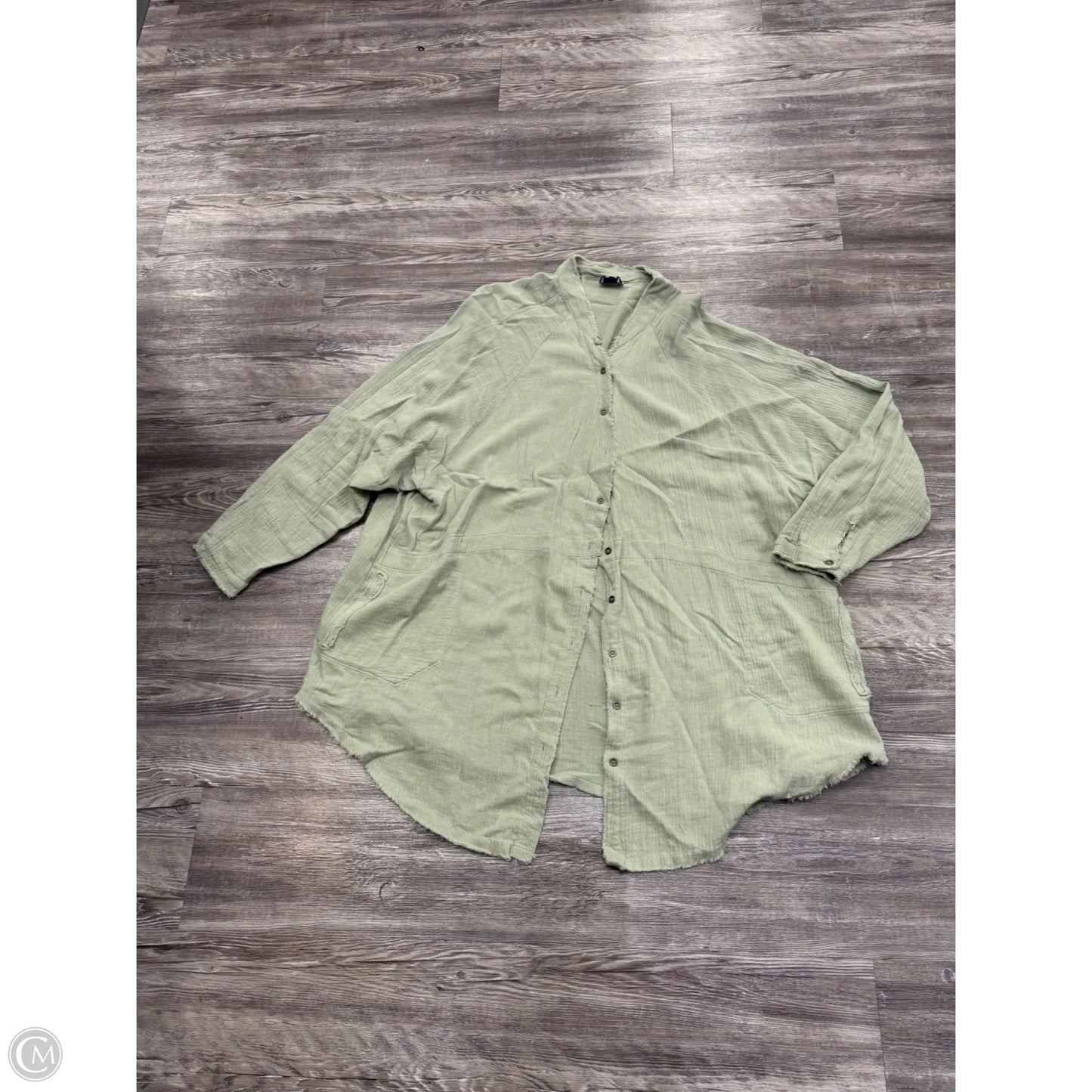 Dress Casual Short By Arula In Green, Size: 2x