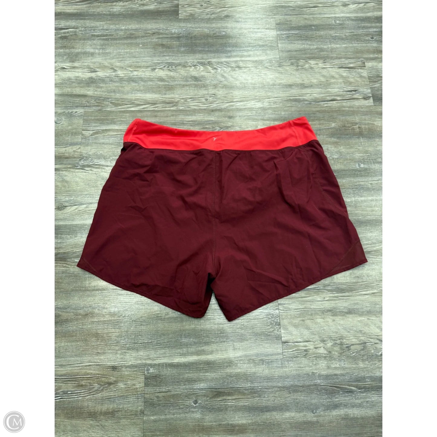 Athletic Shorts By Old Navy In Maroon, Size: Xxl