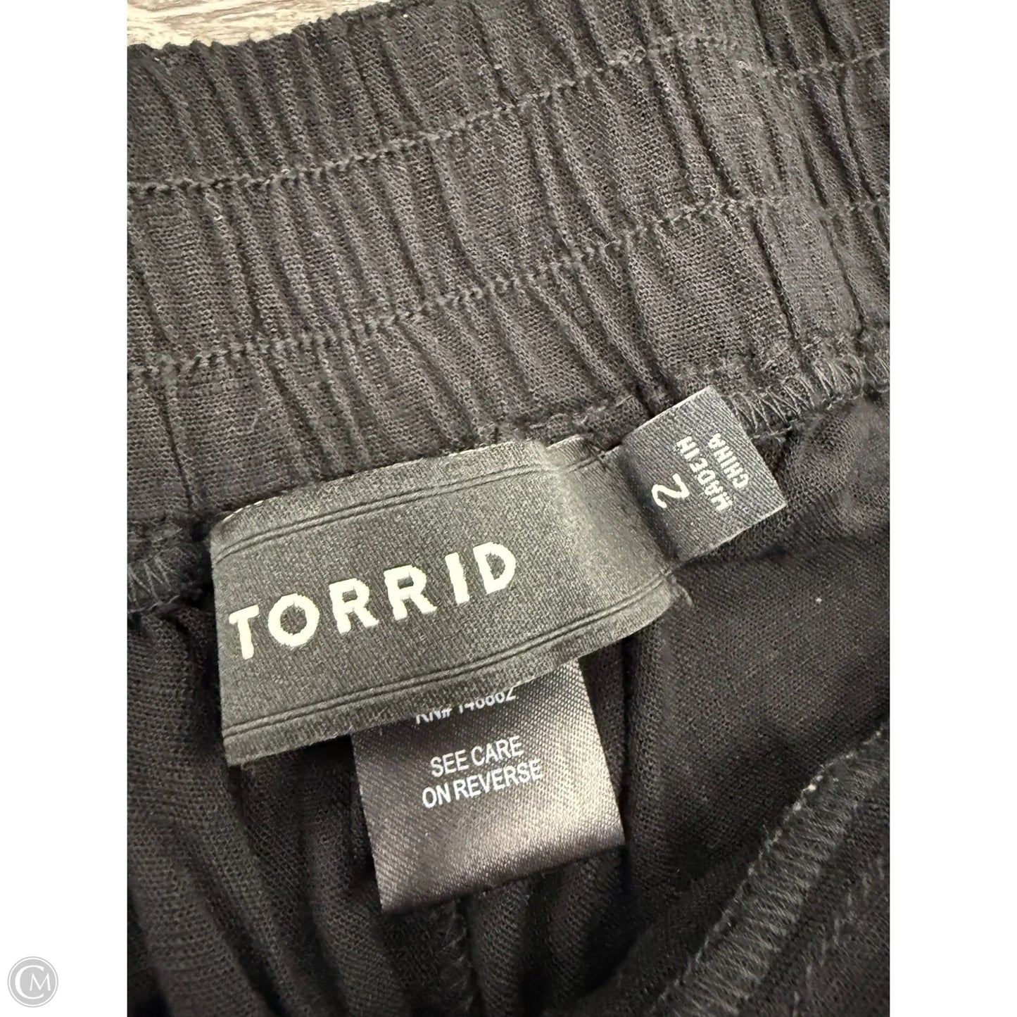 Pants Wide Leg By Torrid In Black, Size: 2x