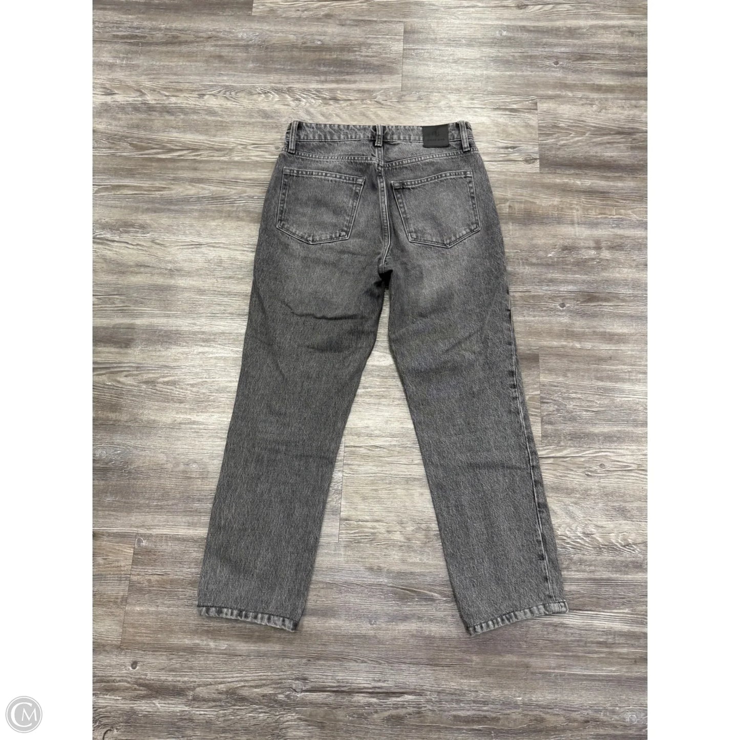 Jeans Straight By Anine Bing In Black Denim, Size: 2