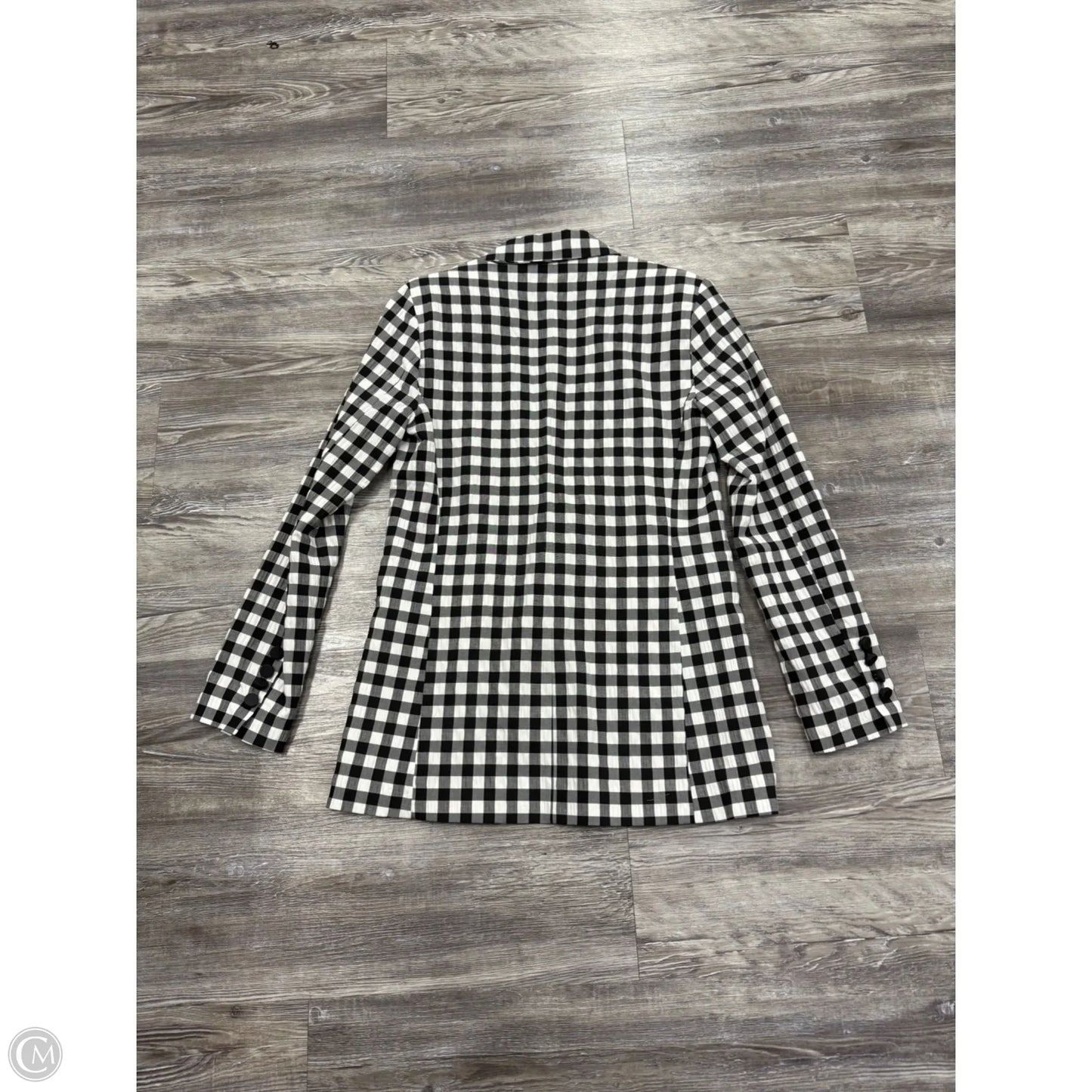 Blazer By Top Shop In Plaid Pattern, Size: Xs