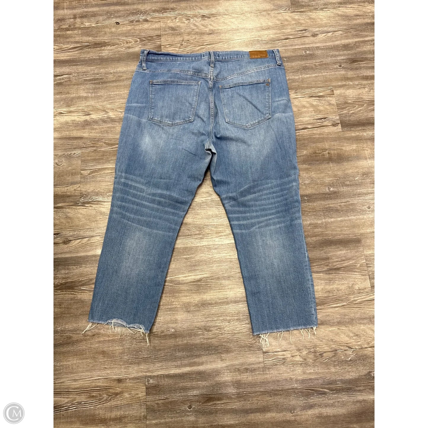 Jeans Boyfriend By Madewell In Blue Denim, Size: 18