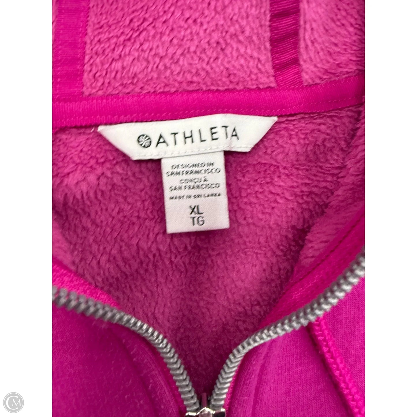 Athletic Sweatshirt Hoodie By Athleta In Purple, Size: Xl