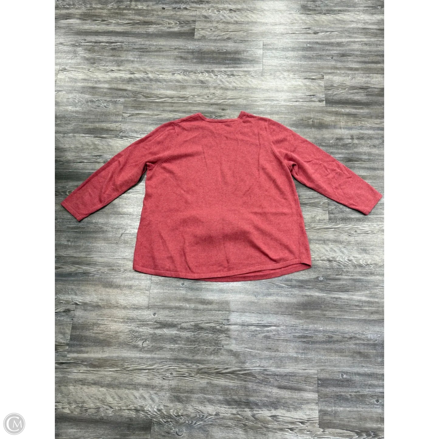 Sweater By Pure Jill In Red, Size: 2x