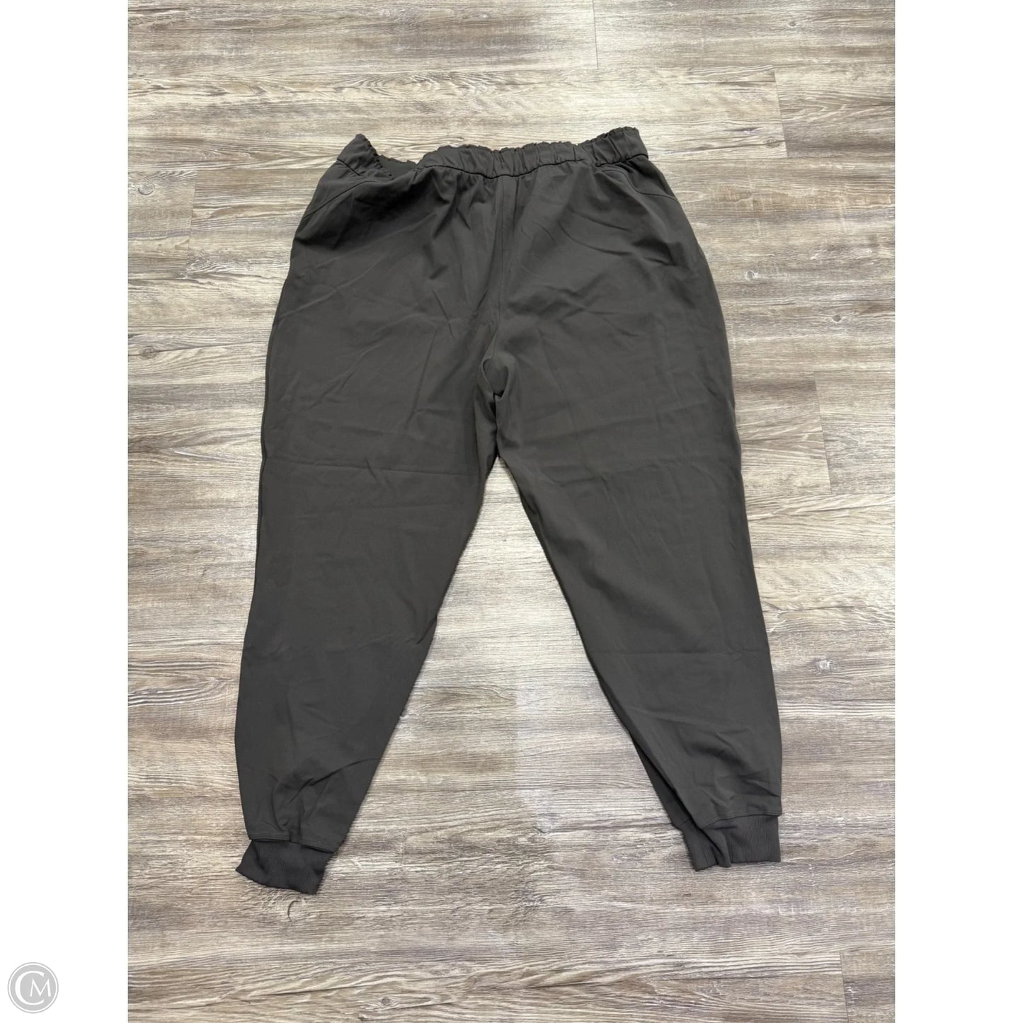 Athletic Pants By Lululemon In Grey, Size: 18