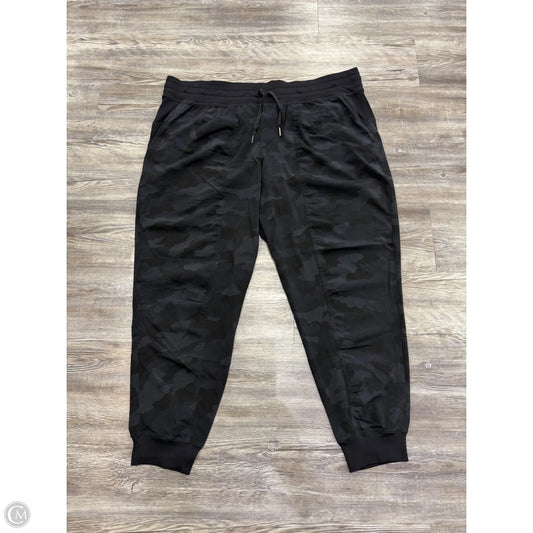Athletic Pants By Lululemon In Camouflage Print, Size: 20