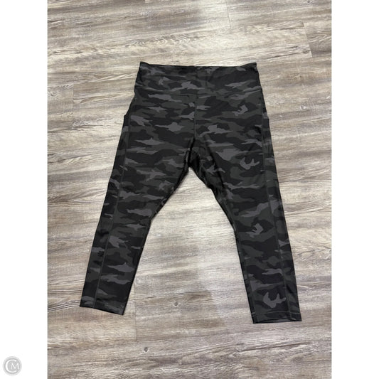 Athletic Leggings By Athleta In Camouflage Print, Size: 2x