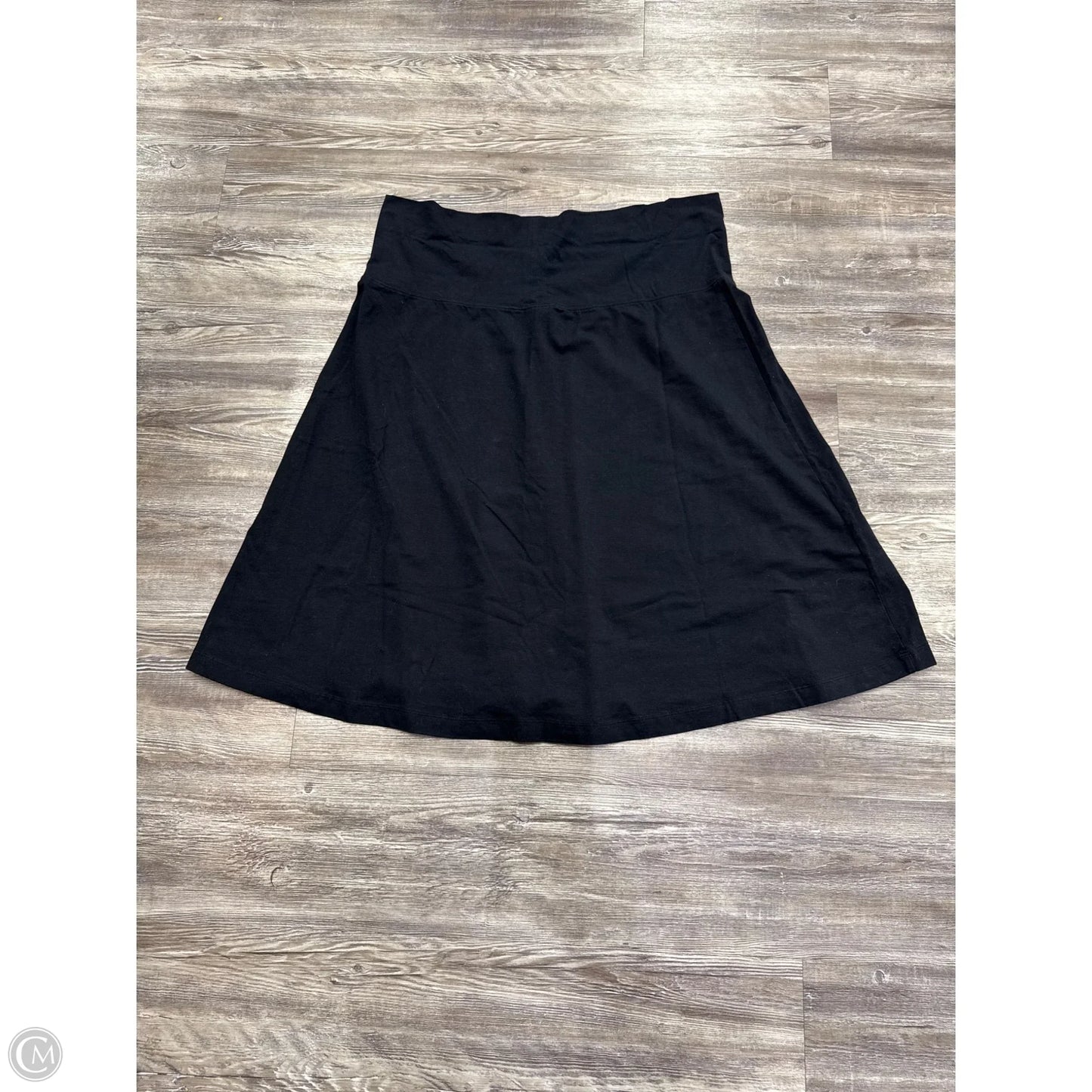 Skirt Mini & Short By Lands End In Black, Size: 18
