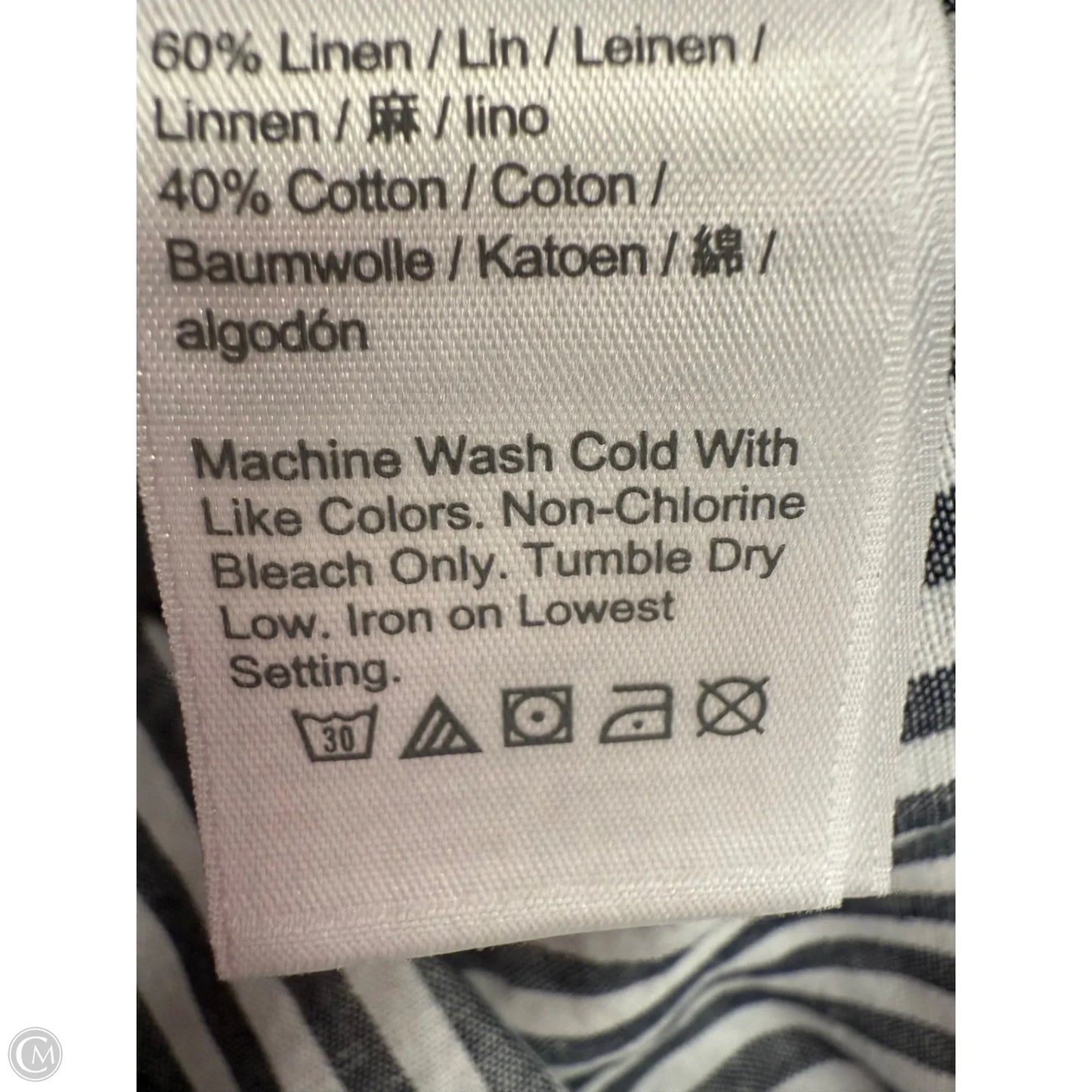 Dress Casual Short By J. Crew In Striped Pattern, Size: 2x