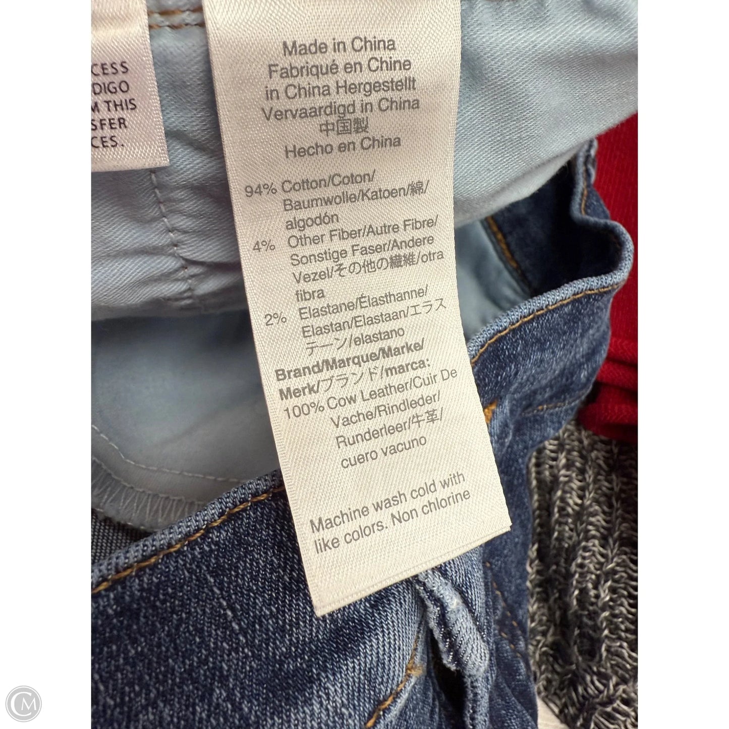 Jeans Skinny By J. Crew In Blue Denim, Size: 22