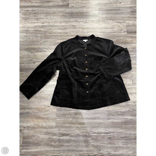 Jacket Other By J. Jill In Black, Size: 2x
