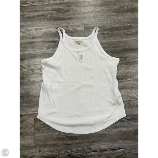 Top Sleeveless Basic By Madewell In White, Size: 2x