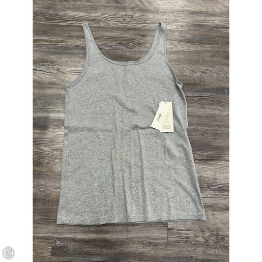 Top Sleeveless Basic By Eileen Fisher In Grey, Size: Xl