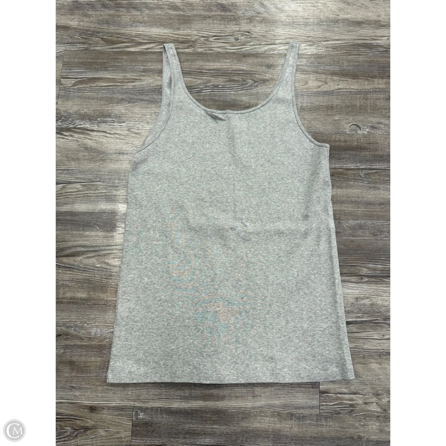 Top Sleeveless Basic By Eileen Fisher In Grey, Size: Xl