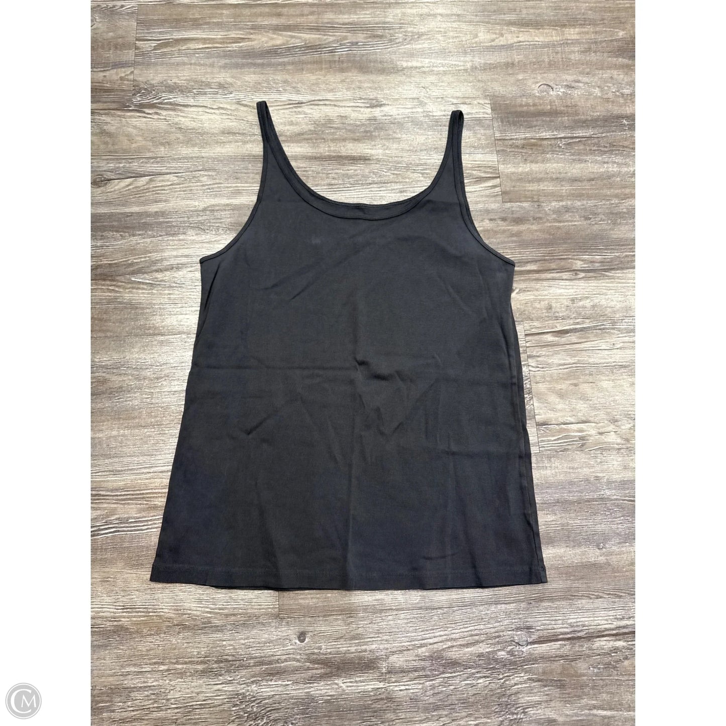 Top Sleeveless Basic By Eileen Fisher In Grey, Size: Xl