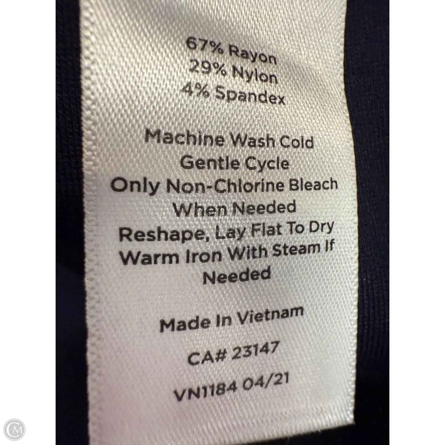 Pants Cropped By Talbots In Navy, Size: 18