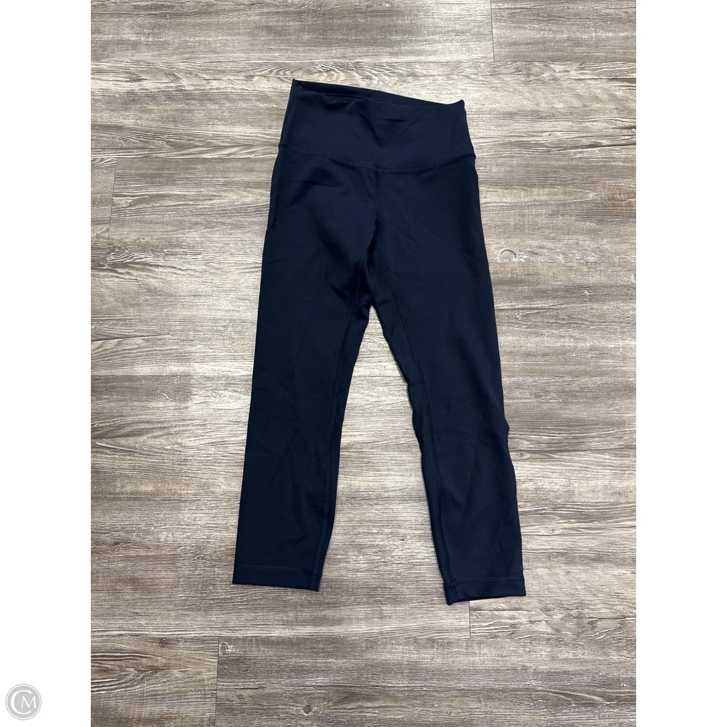 Athletic Leggings By Lululemon In Navy, Size: 6
