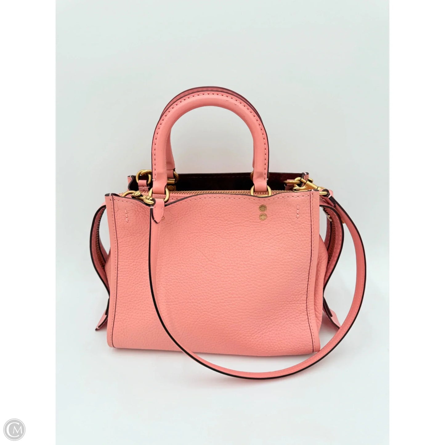 Handbag Designer By Coach, Size: Small