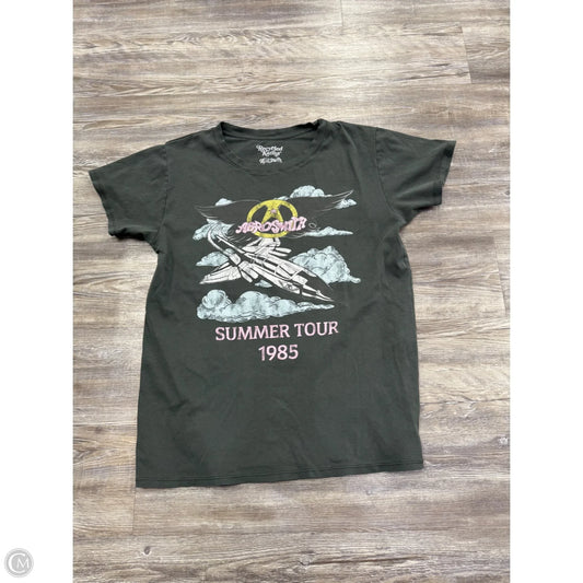 Top Short Sleeve By Recycled Karma In Grey, Size: M