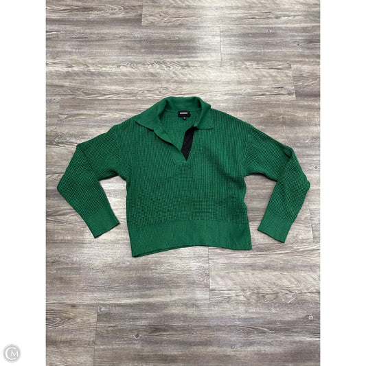 Sweater By Monrow In Green, Size: Xs