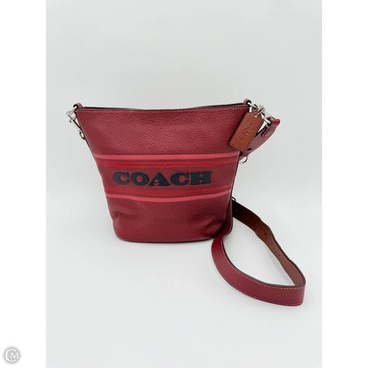 Crossbody Designer By Coach, Size: Small