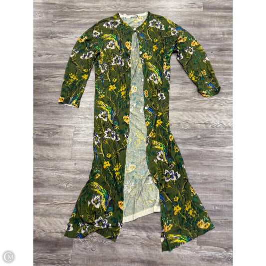 Sweater Cardigan By In Bed With You In Green, Size: S