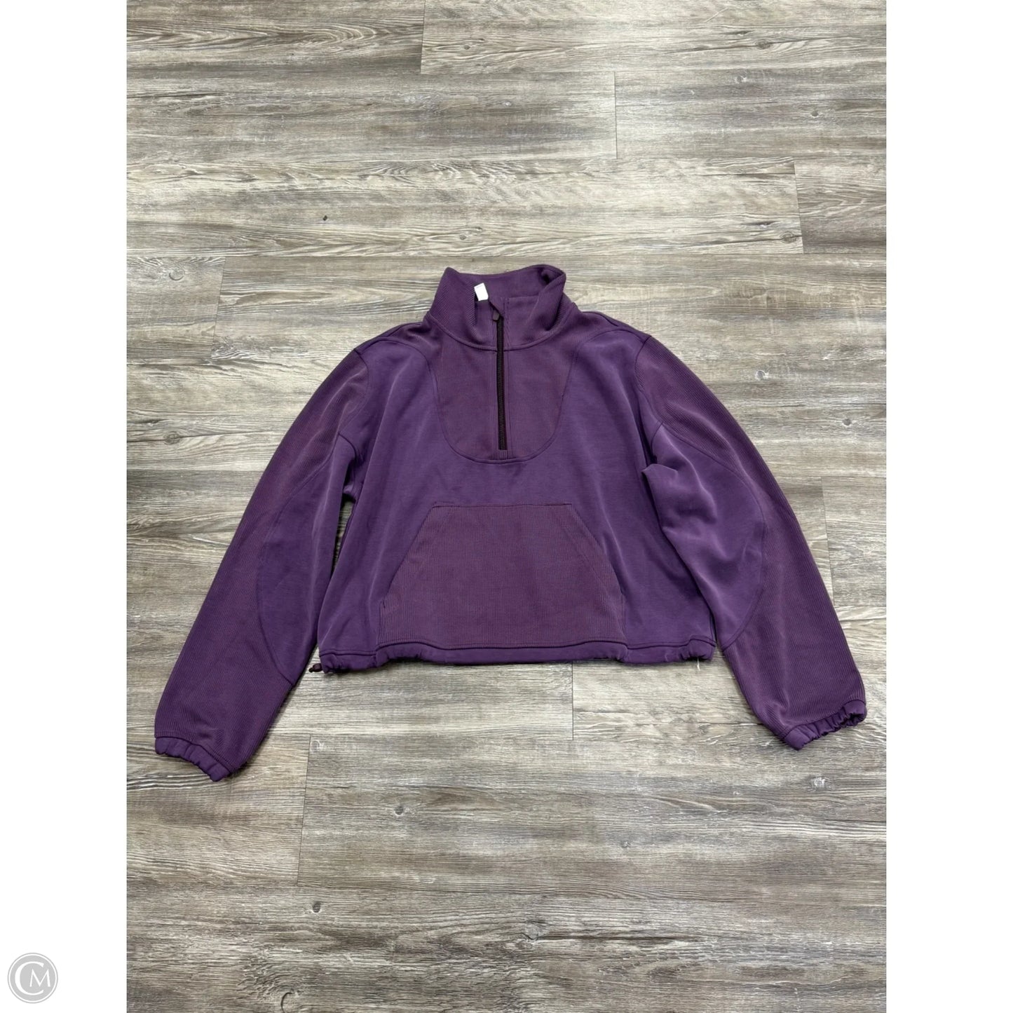 Athletic Sweatshirt Crewneck By Lululemon In Purple, Size: 10