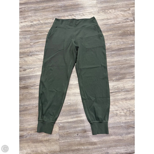 Athletic Pants By Lululemon In Green, Size: 10