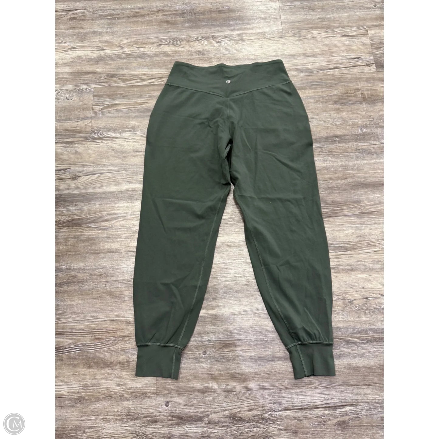 Athletic Pants By Lululemon In Green, Size: 10