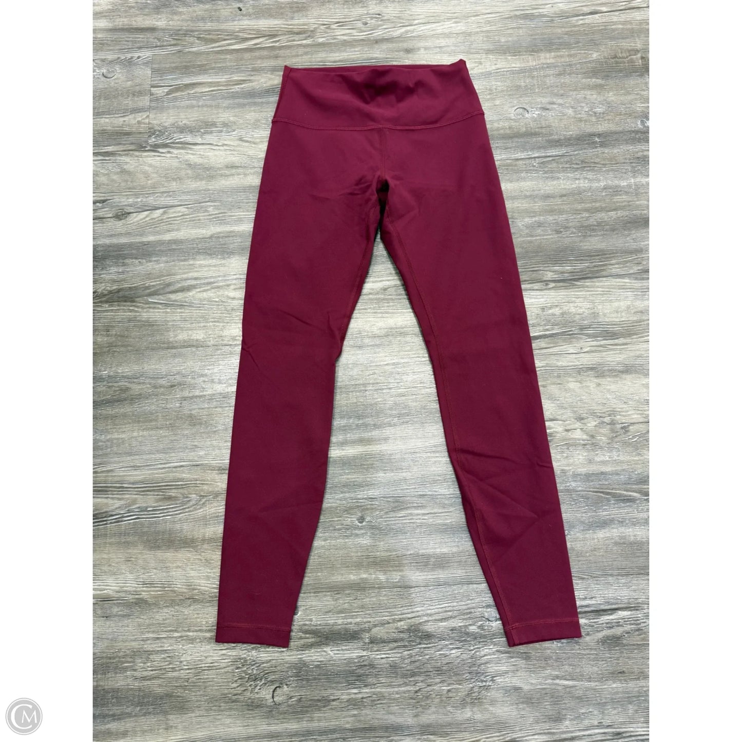 Athletic Leggings By Lululemon In Pink, Size: 8